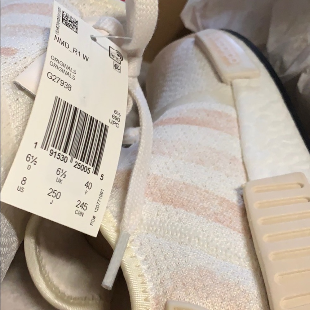 New sz 8 8.5 peachy Boost NMD label sz 8 - Picture 5 of 6